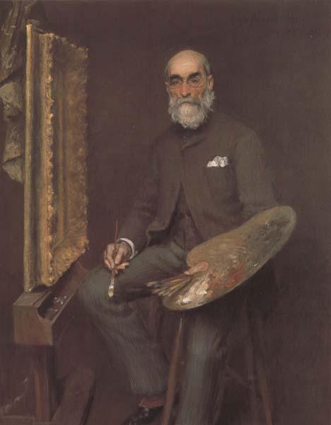 William Merritt Chase Worthington Whitteredge (mk43) oil painting picture